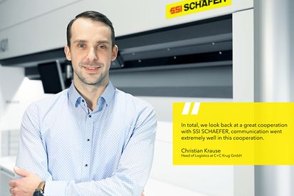 Cooperation C+C Krug and SSI SCHAEFER english